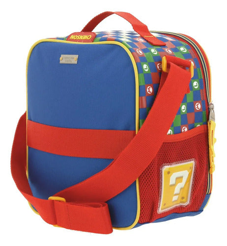 Lonchera Estuche Chenson Mario Bros Armin  Práctica Multicolor Estampado