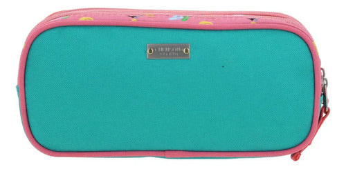 Lapicera Estuche Chenson Princesa Peach Mario Bros Shaw Bicolor Estampado