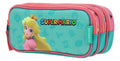 Lapicera Estuche Chenson Princesa Peach Mario Bros Shaw Bicolor Estampado