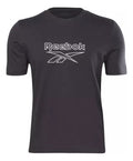 Playera Reebok Ci F Vector Gu3886 Caballero Original Negro Negro Lisa S