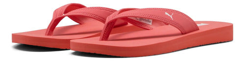Sandalias Puma Sandy Flip Dama Alta Comodidad Salmón Lisa 22 Mx