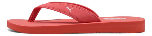 Sandalias Puma Sandy Flip Dama Alta Comodidad Salmón Lisa 22 Mx