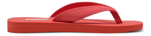 Sandalias Puma Sandy Flip Dama Alta Comodidad Salmón Lisa 22 Mx