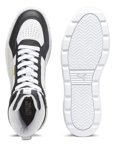 Tenis Puma Tipo Bota Karmen Rebelle Mid Dama Moda Chuncky Bicolor Lisa 25.5 Mx