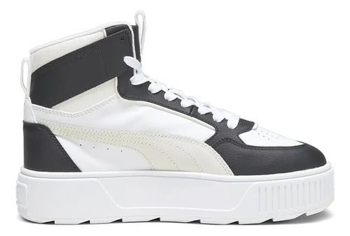 Tenis Puma Tipo Bota Karmen Rebelle Mid Dama Moda Chuncky Bicolor Lisa 25 Mx