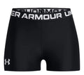 Short Under Armour Hg Middy Dama Ajuste Cómodo Negro Lisa L