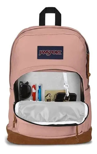 Mochila Jansport Right Pack Js0a4qva7n8 Escolar Casual Rosa Lisa