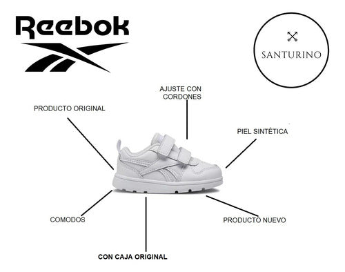 Tenis Reebok Royal Prime 2.0 Alt Fv2395 Original Cómodo Blanco Geométrico 12.0 Mx