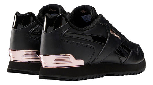 Tenis Reebok Royal Glide Dv6704 Original Moda Color Negro Negro Lisa 4 Mx