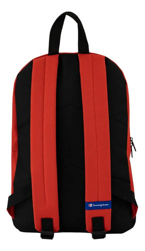 Mochila Champion Zone Backpack Unisex Clásica G07xuss2509114 Rojo Lisa