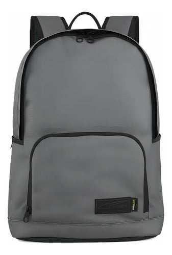 Mochila Puma Axis Backpack 07966805 Original Escolar Dep Gris Liso
