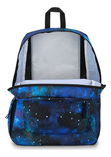 Mochila Jansport Cross Town Urbana Js0a47lwao3 Azul Galaxy Lisa
