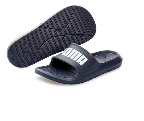 Sandalias Puma Divecat V2 Lite Unisex 37482302 Clásicas Azul Marino Lisa 30 Mx