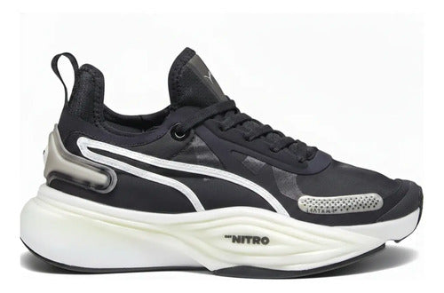 Tenis Puma Nitro Squared Dama 37868801 Amortiguación Óptima Negro Lisa 25 Mx