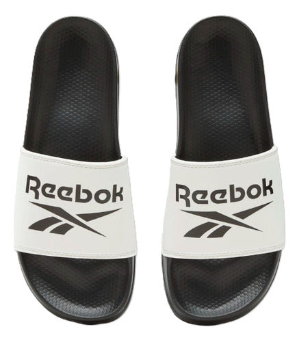 Sandalias Reebok Fulgere Slide Caballero Casual Bicolor Lisa 30 Mx