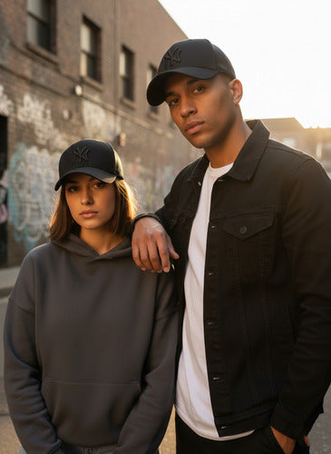 Gorra 47 Brand Branson 47 Mvp, New York Yankees Ajustable Negro Unitalla Lisa