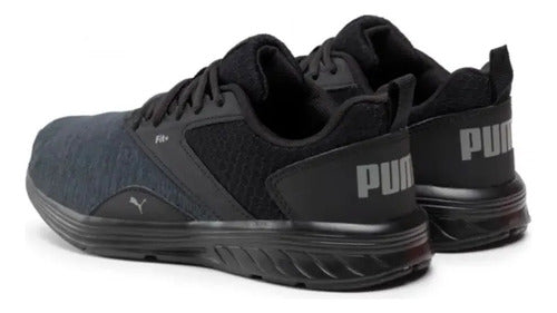 Tenis Puma Nrgy Comet Unisex, Deportivos Running Comodidad Negro Lisa 25 Mx