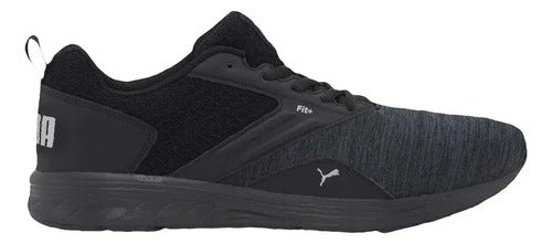 Tenis Puma Nrgy Comet Unisex, Deportivos Running Comodidad Negro Lisa 25 Mx