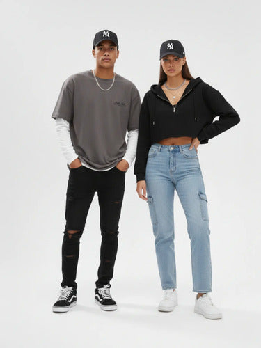 Gorra 47 Brand Raised Basic New York Yankees, Icónica Azul Marino Unitalla Lisa