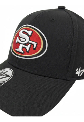 Gorra 47 Brand 47 Mvp San Francisco 49ers Nfl Negro Unitalla Lisa