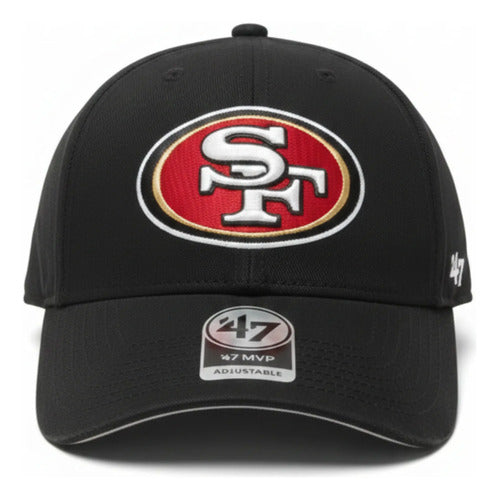 Gorra 47 Brand 47 Mvp San Francisco 49ers Nfl Negro Unitalla Lisa