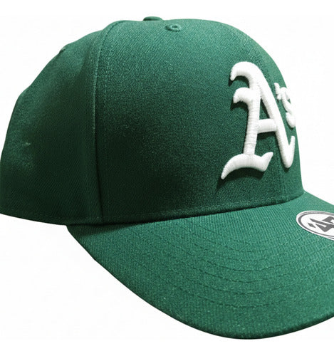 Gorra 47 Brand Cold Zone, Oakland Athletics Unisex Verde Bandera Unitalla Lisa