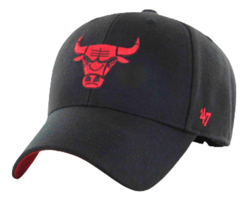 Gorra 47 Brand Ballpark Chicago Bulls Negro Unitalla Lisa