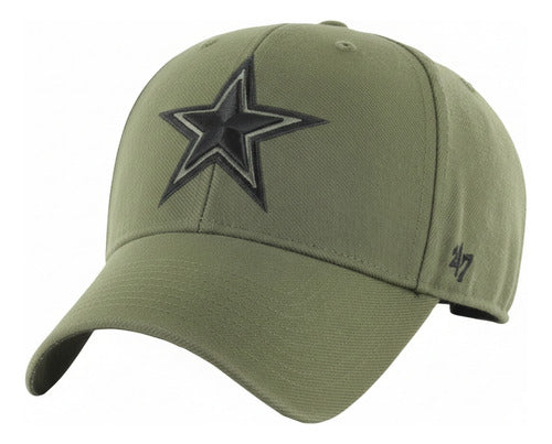 Gorra 47 Brand Camo Under, Clásica Moderna Verde Olivo Unitalla Lisa