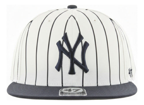 Gorra 47 Brand Pinstripe 47 Captain Unisex Bicolor Unitalla Lisa
