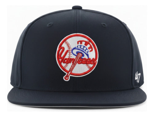 Gorra 47 Brand No Shot 47 Captain Unisex, Estilo Moderno Azul Marino Unitalla Lisa