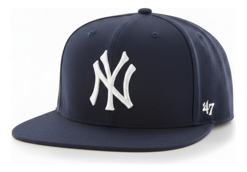 Gorra 47 Brand No Shot 47 Captain Unisex Azul Oscuro Unitalla Lisa