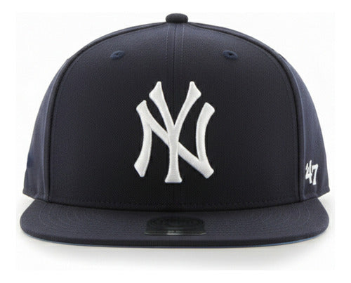 Gorra 47 Brand No Shot 47 Captain Unisex Azul Oscuro Unitalla Lisa