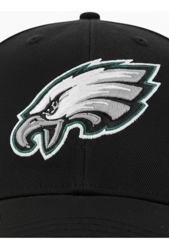 Gorra 47 Brand Philadelphia Eagles Clásica Nfl Negro Unitalla Lisa