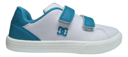 Tenis Dc Shoes Niños Notch Sn V Adbs300368wbl Moda Urbana Blanco 17 Mx