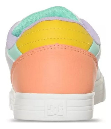 Tenis Dc Shoes Notch Sn Dama Adjs100128icb Icónico En Moda Multicolor Lisa 22.5 Mx
