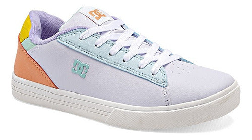Tenis Dc Shoes Notch Sn Dama Adjs100128icb Icónico En Moda Multicolor Lisa 22.5 Mx