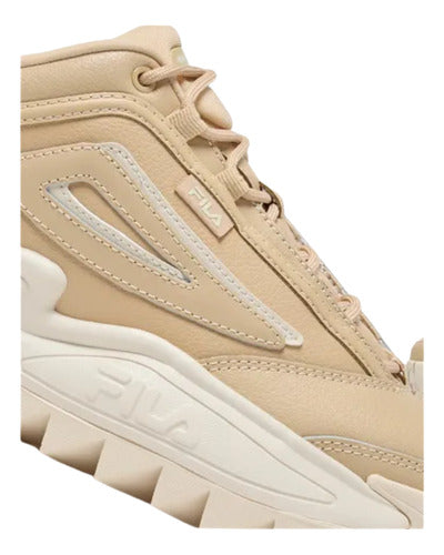 Tenis Fila Twister Dama Moda Original Capucchino