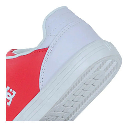 Tenis Dc Shoes Niño Joven Casual Notch Sn V Adbs300368rare Rojo Liso 19 Mx