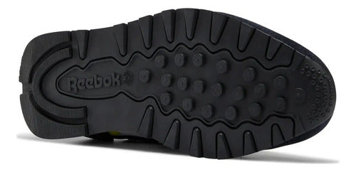 Tenis Reebok Classic Leather Unisex Gy1521 Comodidad Diaria Negro Lisa 23 Mx