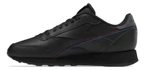Tenis Reebok Classic Leather Unisex Gy1521 Comodidad Diaria Negro Lisa 23 Mx