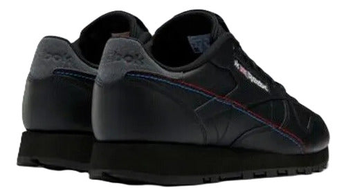 Tenis Reebok Classic Leather Unisex Gy1521 Comodidad Diaria Negro Lisa 23 Mx