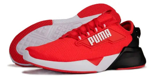 Tenis Puma Retaliate 2 Unisex 37667604 Estilo Deportivo Rojo/negro Lisa 28.5 Mx