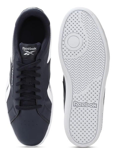 Tenis Reebok Court Retro Unisex 100074391 Moda Actual Azul Oscuro Lisa 28 Mx
