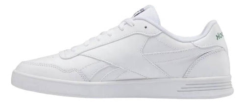 Tenis Reebok Court Advance Unisex 100010615 Diseño Moderno Blanco Lisa 28 Mx