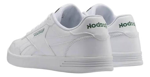 Tenis Reebok Court Advance Unisex 100010615 Diseño Moderno Blanco Lisa 27 Mx