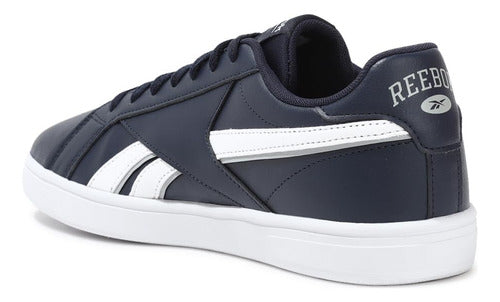 Tenis Reebok Court Retro Unisex 100074391 Moda Actual Azul Oscuro Lisa 24.5 Mx
