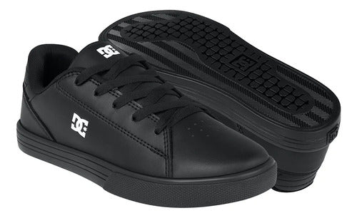 Tenis Dc Shoes Notch Sn Mx Shoe Blk Kids Adbs300361blk Moda Negro Lisa 17.5 Mx