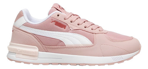 Tenis Puma Graviton 38073844 Mujer Original Moda  Coral Claro Liso 29 Mx