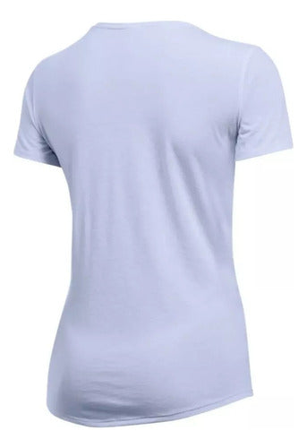 Playera Dama Under Armour Threadborne Streaker 1271517500 Lavanda Liso Ch