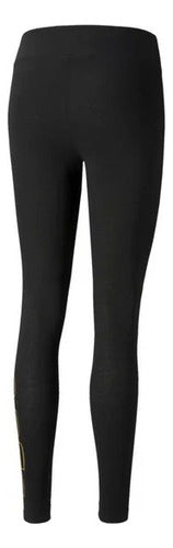 Leggings Puma Holiday 58955201 Comodo Original. Negro Lisa Xs